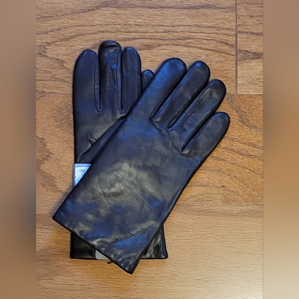Women's Classic Brown Leather Thinsulate Gloves